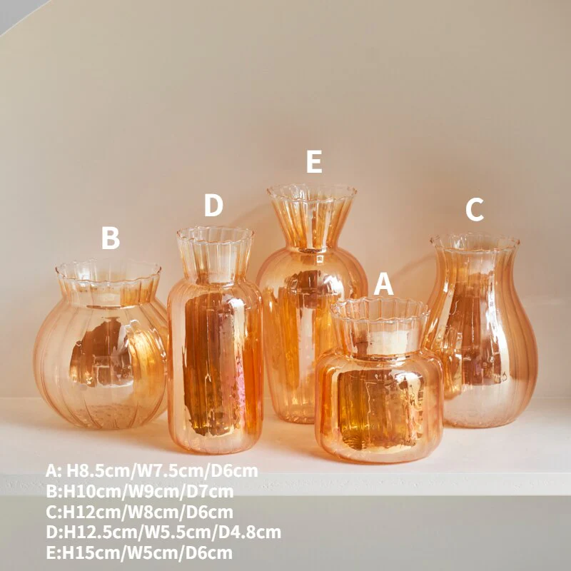 Gold Coat Glass Vase - Image 9