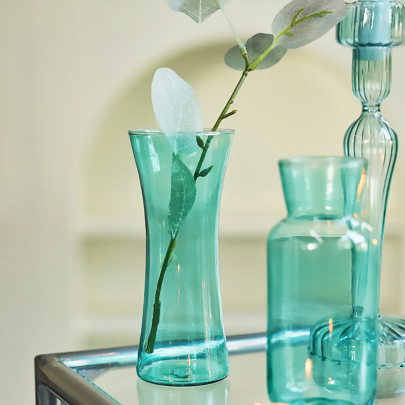 Gradient Coloured Glass Vase - Image 2