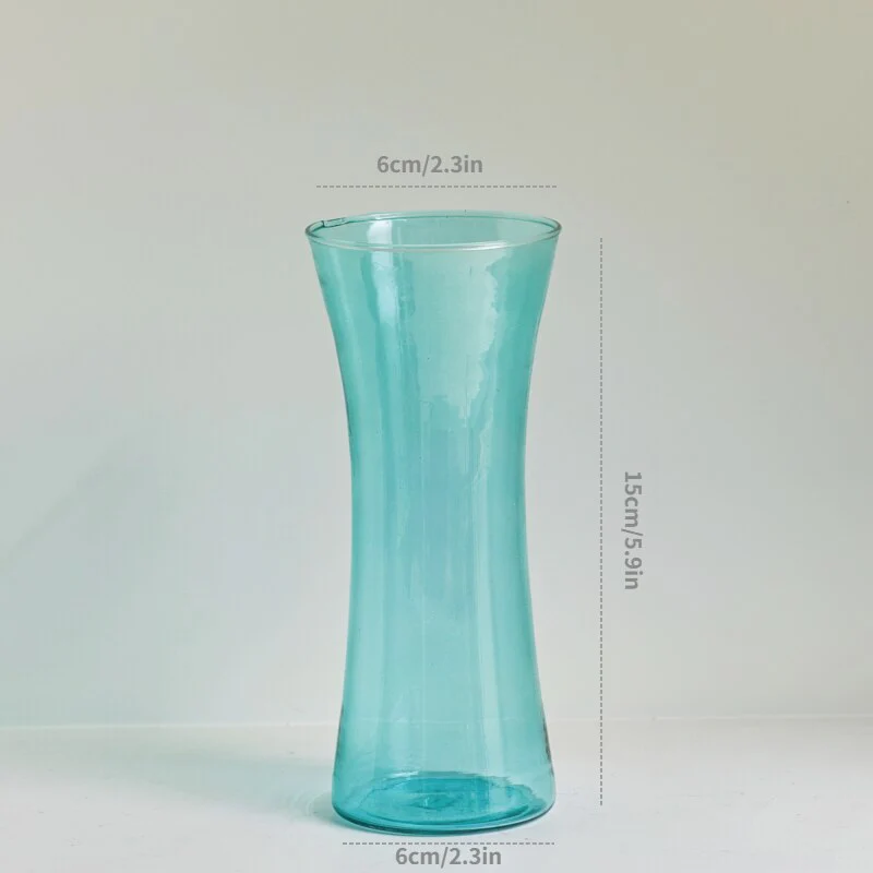 Gradient Coloured Glass Vase - Image 8