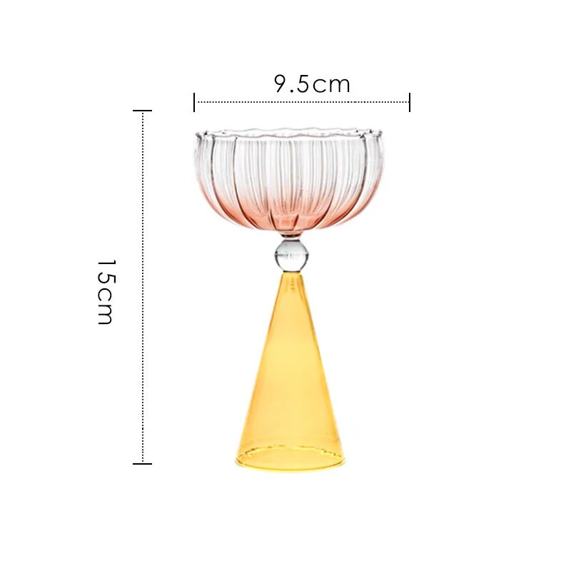 Gradient Lace Glass Cup - Image 11