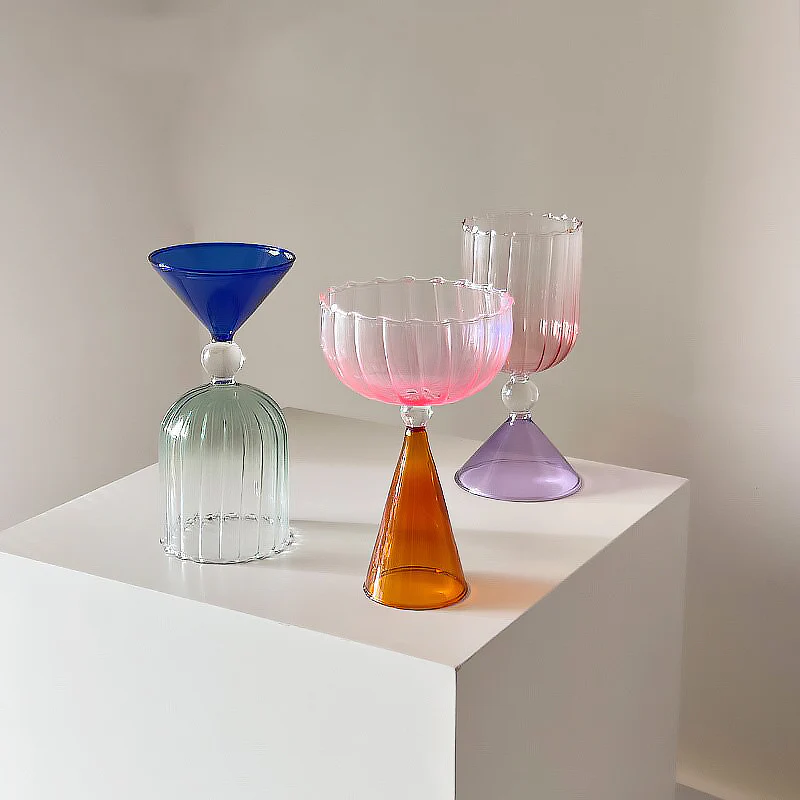 Gradient Lace Glass Cup - Image 3