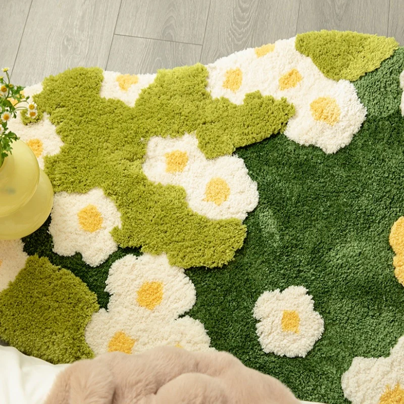 Green Garden Rug - Image 4