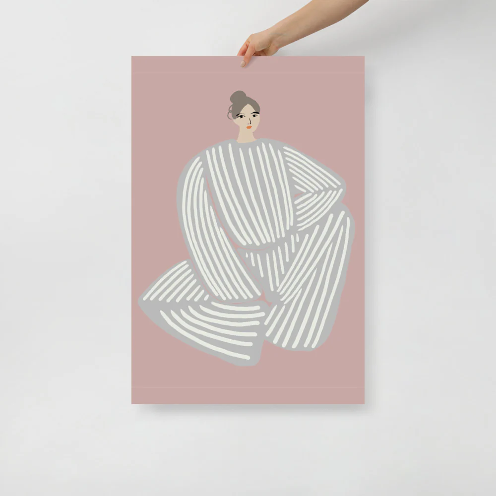 Grey Tracksuits Wall Art - Image 5