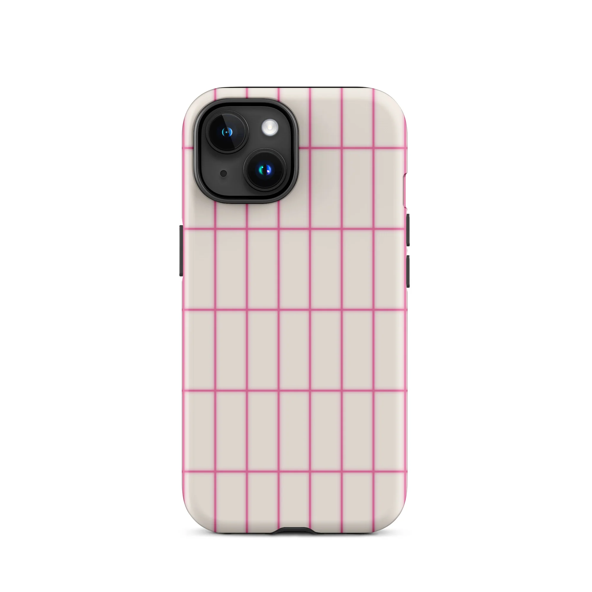 Grid iPhone® Case - Pink - Image 16