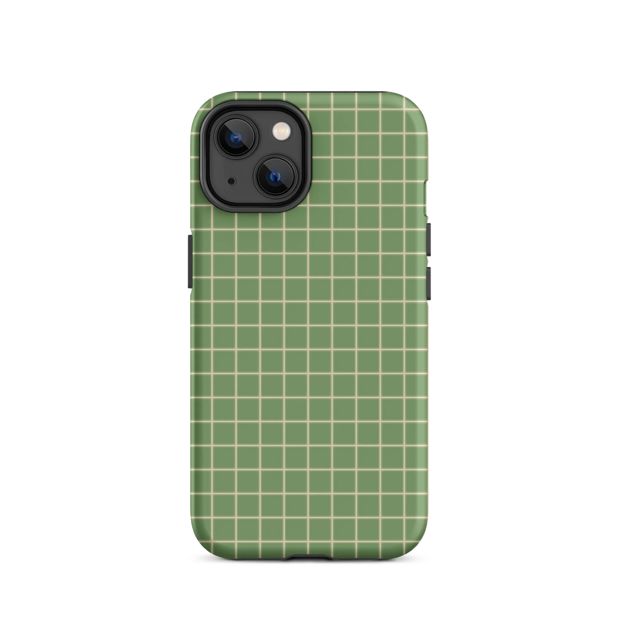 Grid iPhone® Case - Green - Image 12
