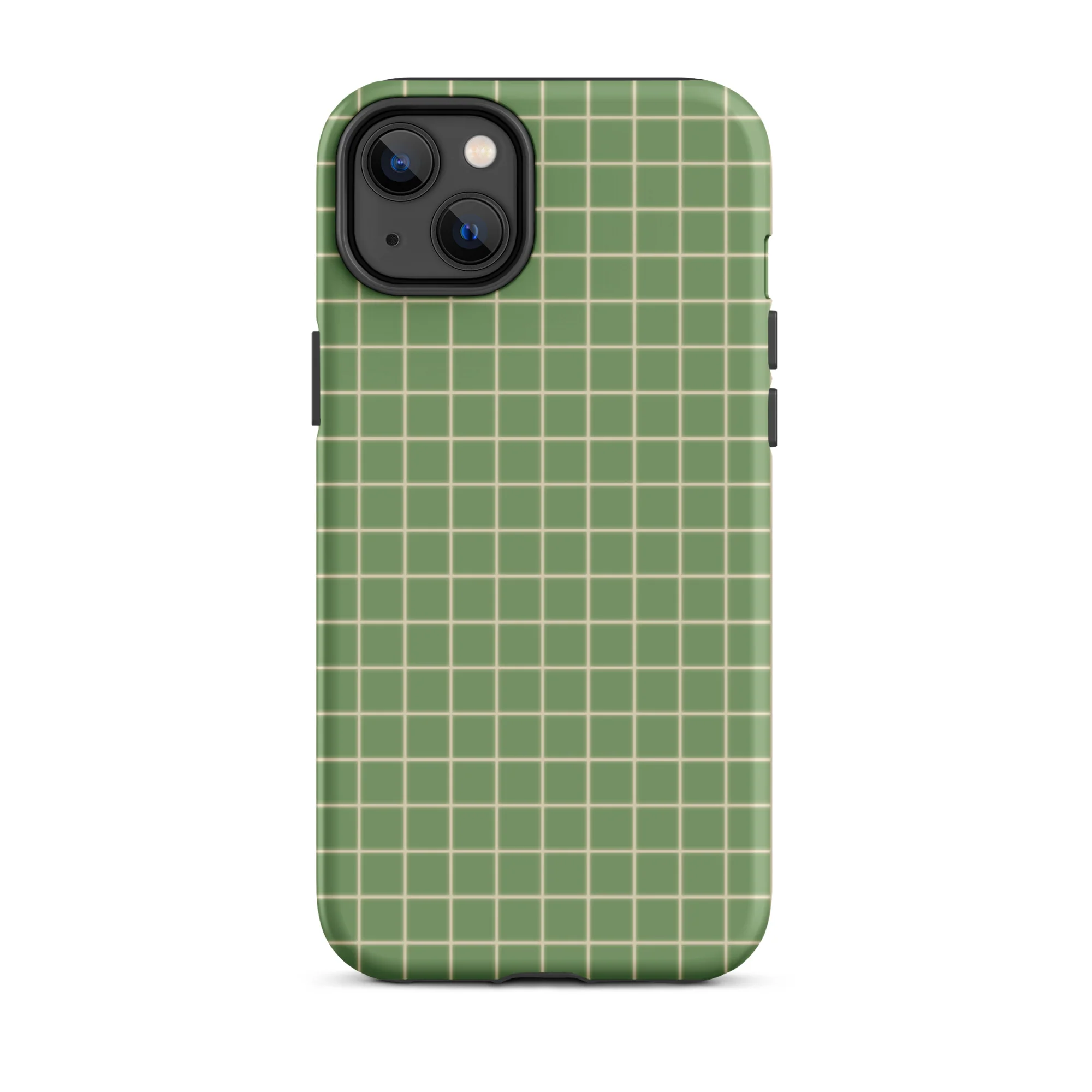 Grid iPhone® Case - Green - Image 13