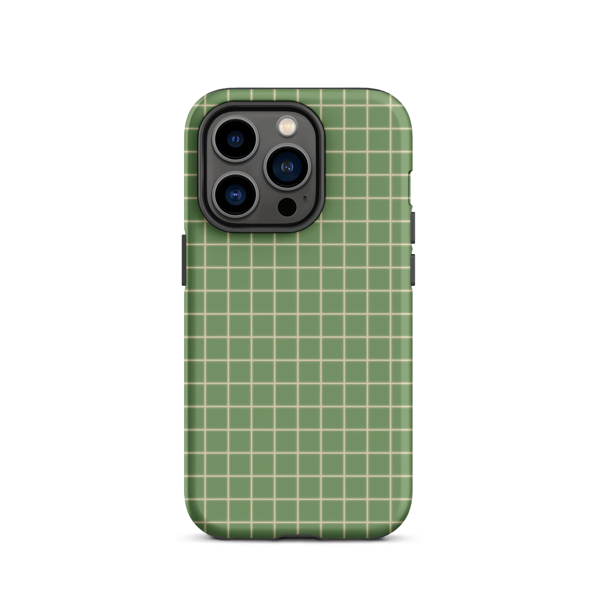 Grid iPhone® Case - Green - Image 14