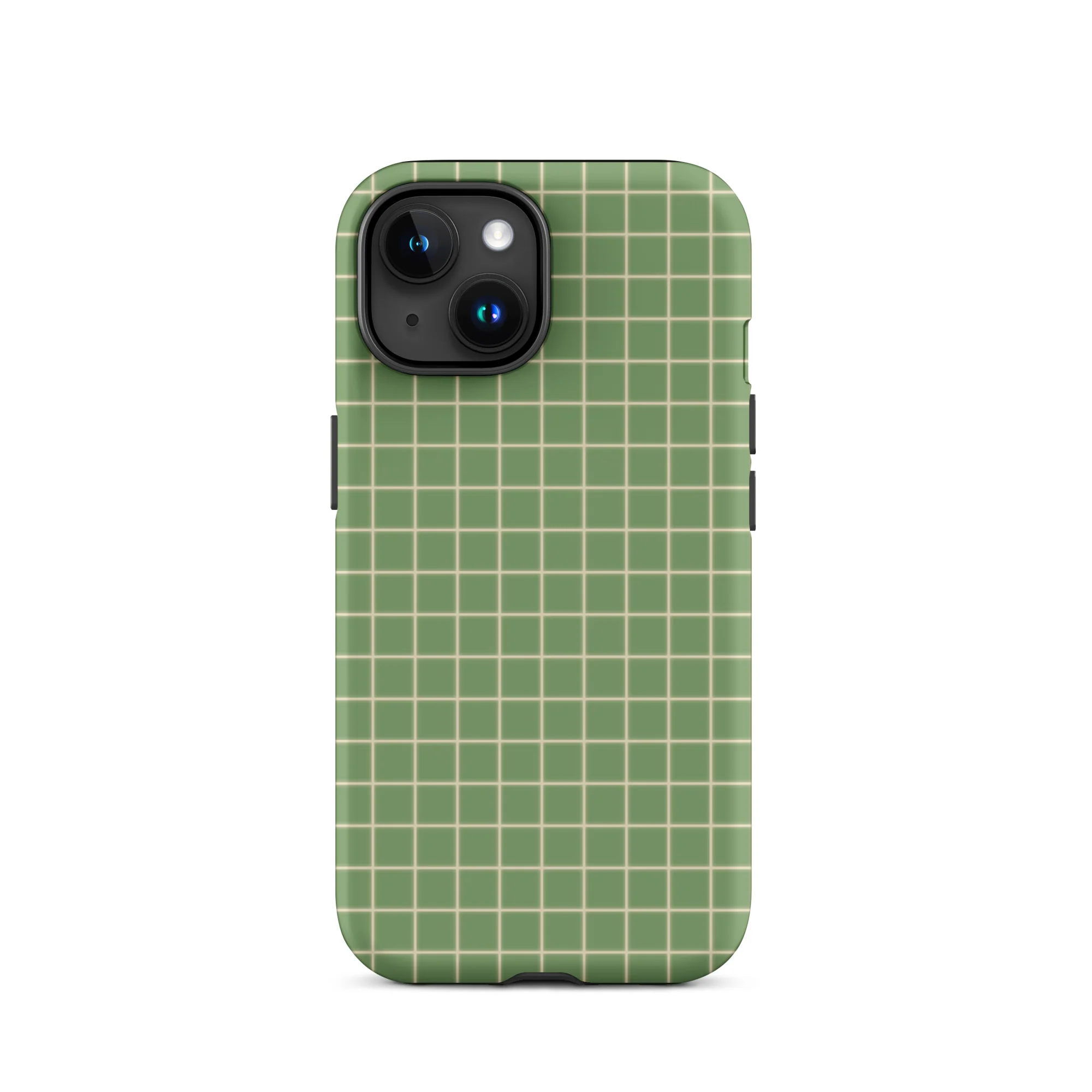 Grid iPhone® Case - Green - Image 16