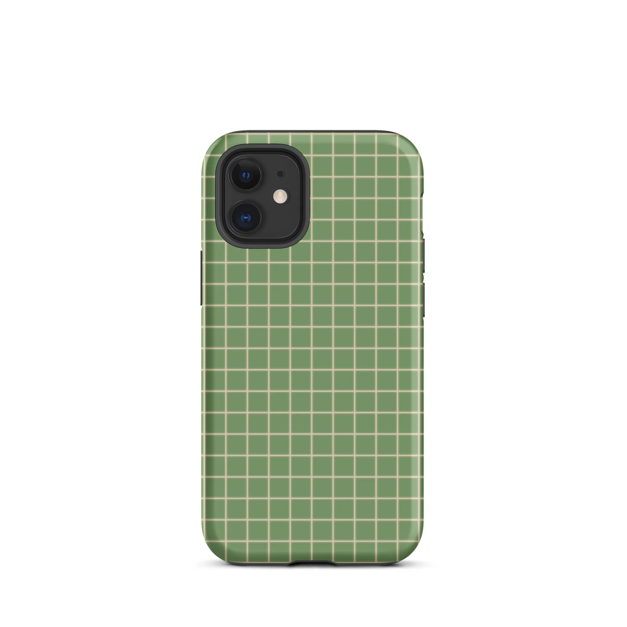 Grid iPhone® Case - Green - Image 4