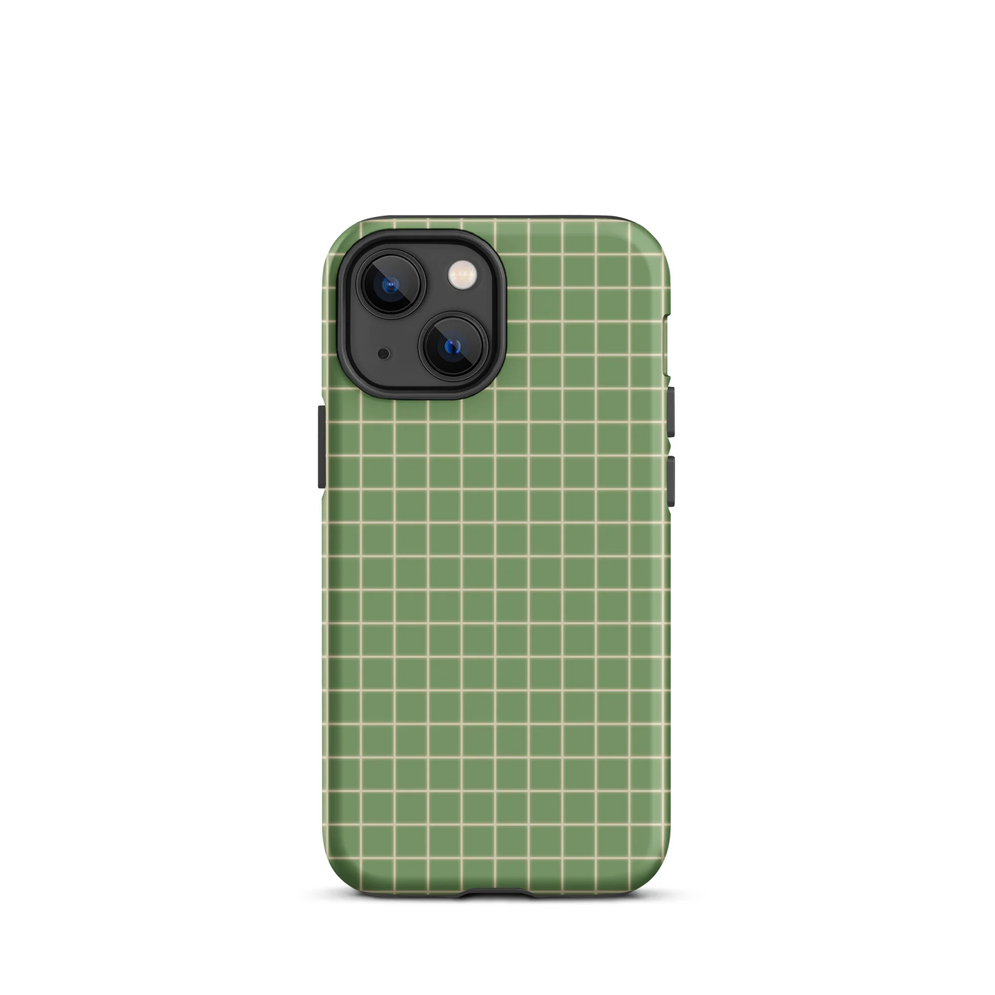 Grid iPhone® Case - Green - Image 8