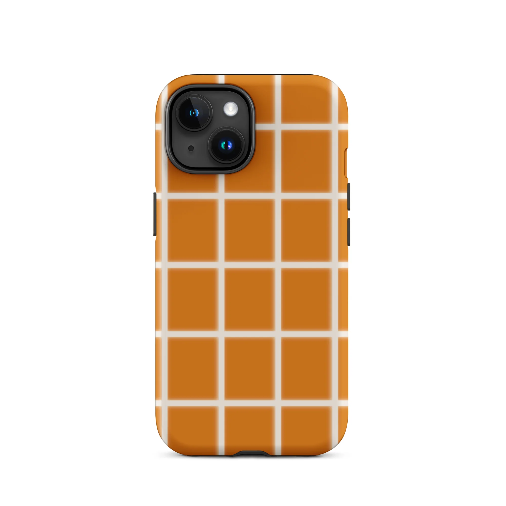 Grid iPhone® Case - Wide, Orange - Image 16