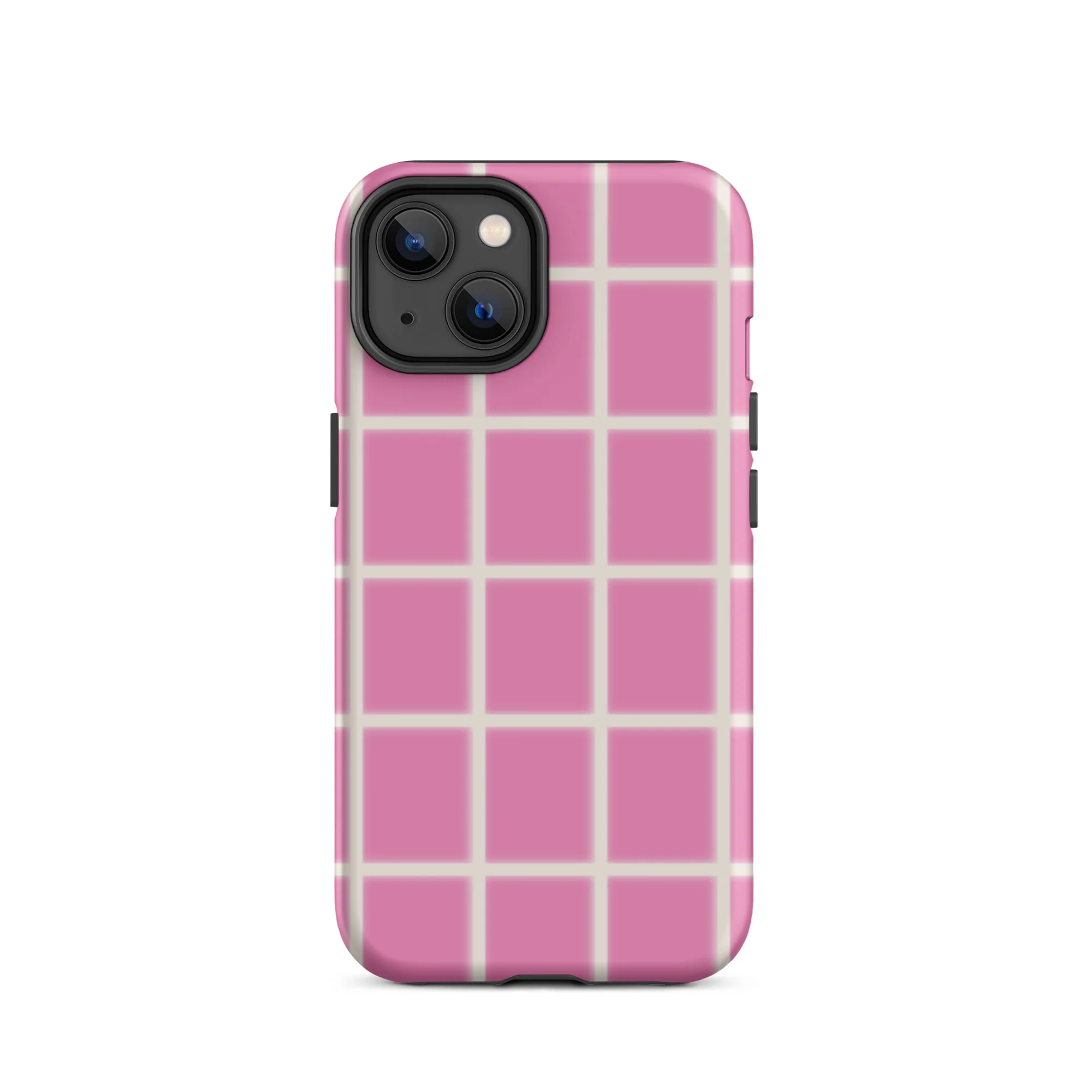 Grid iPhone® Case - Wide, Pink - Image 12