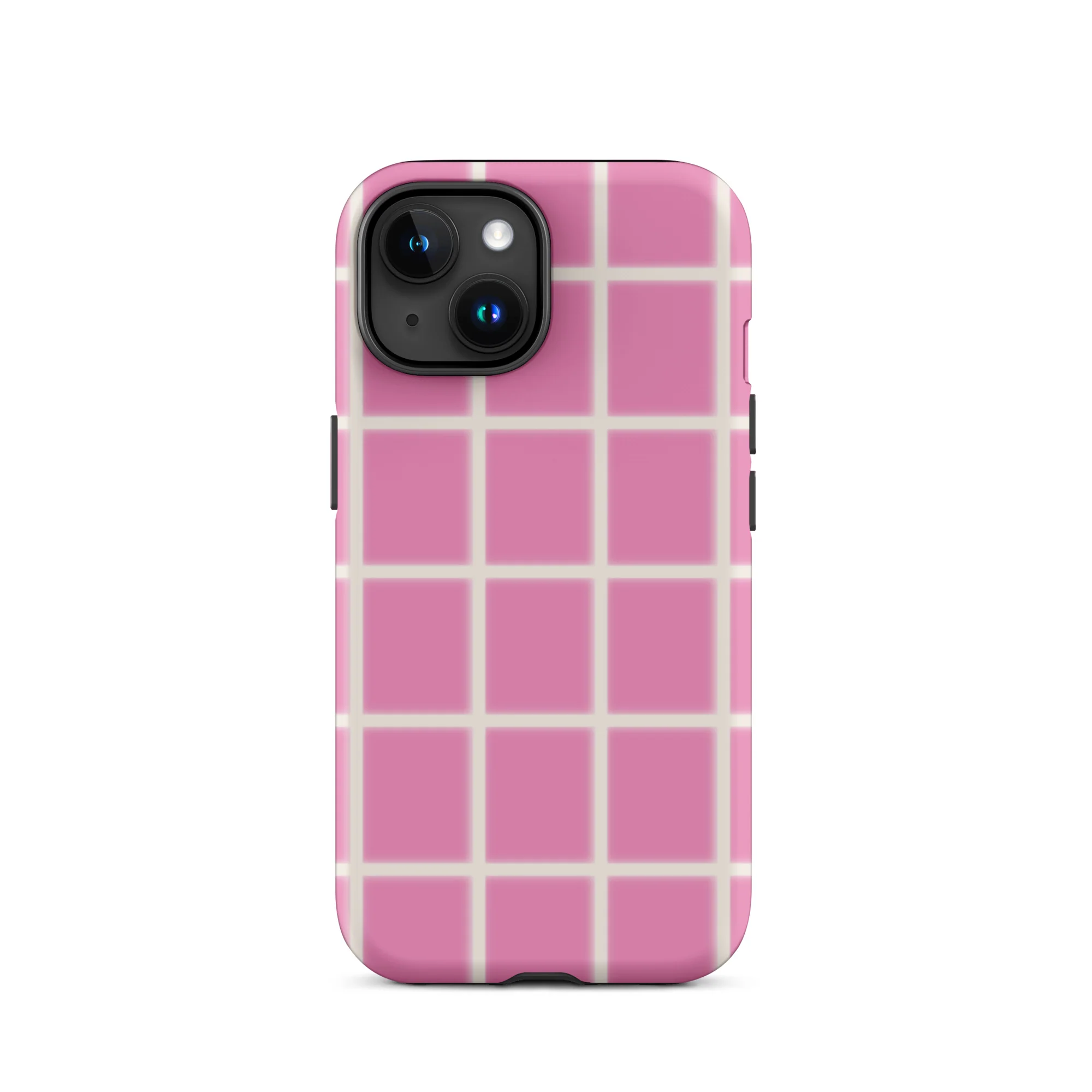 Grid iPhone® Case - Wide, Pink - Image 16