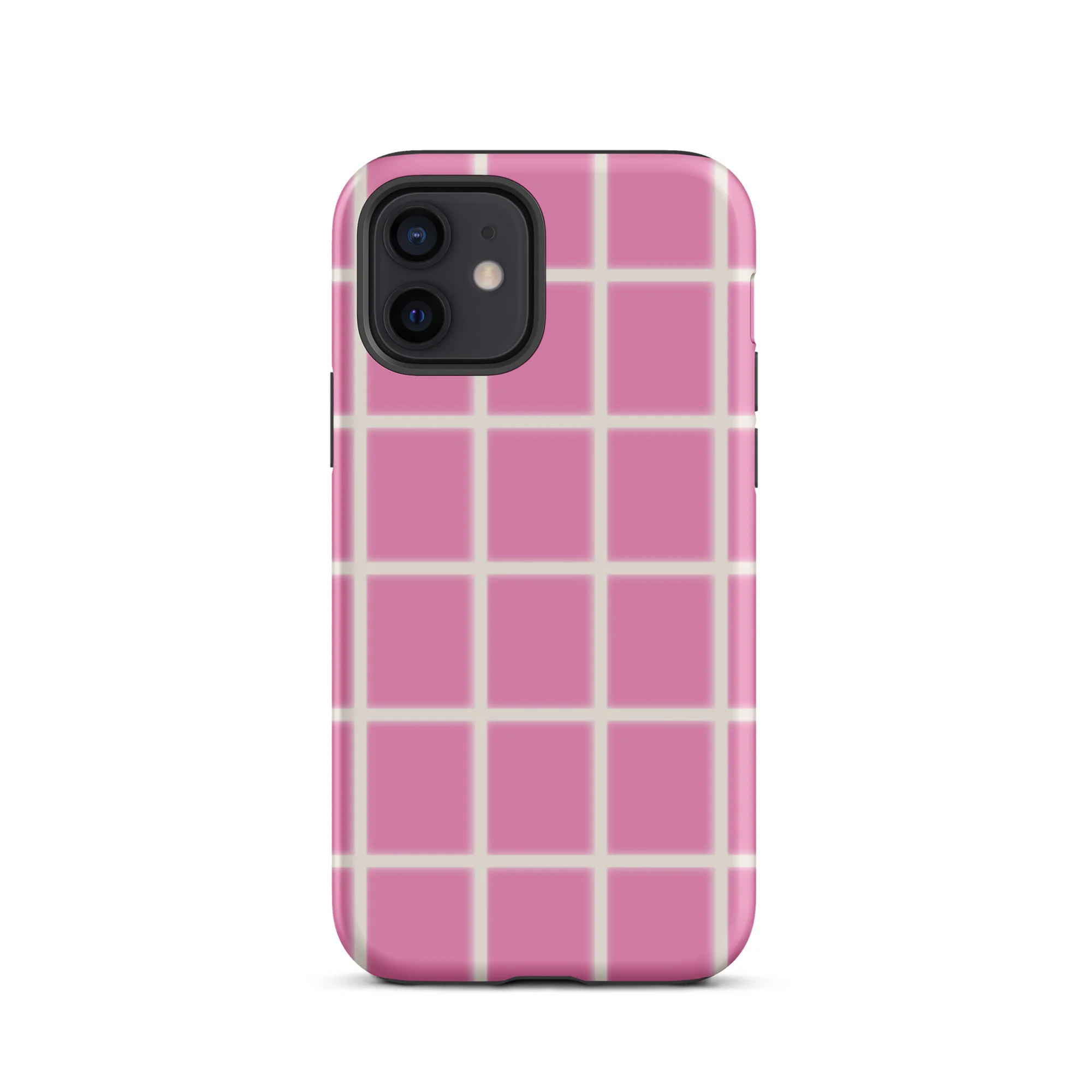 Grid iPhone® Case - Wide, Pink - Image 5