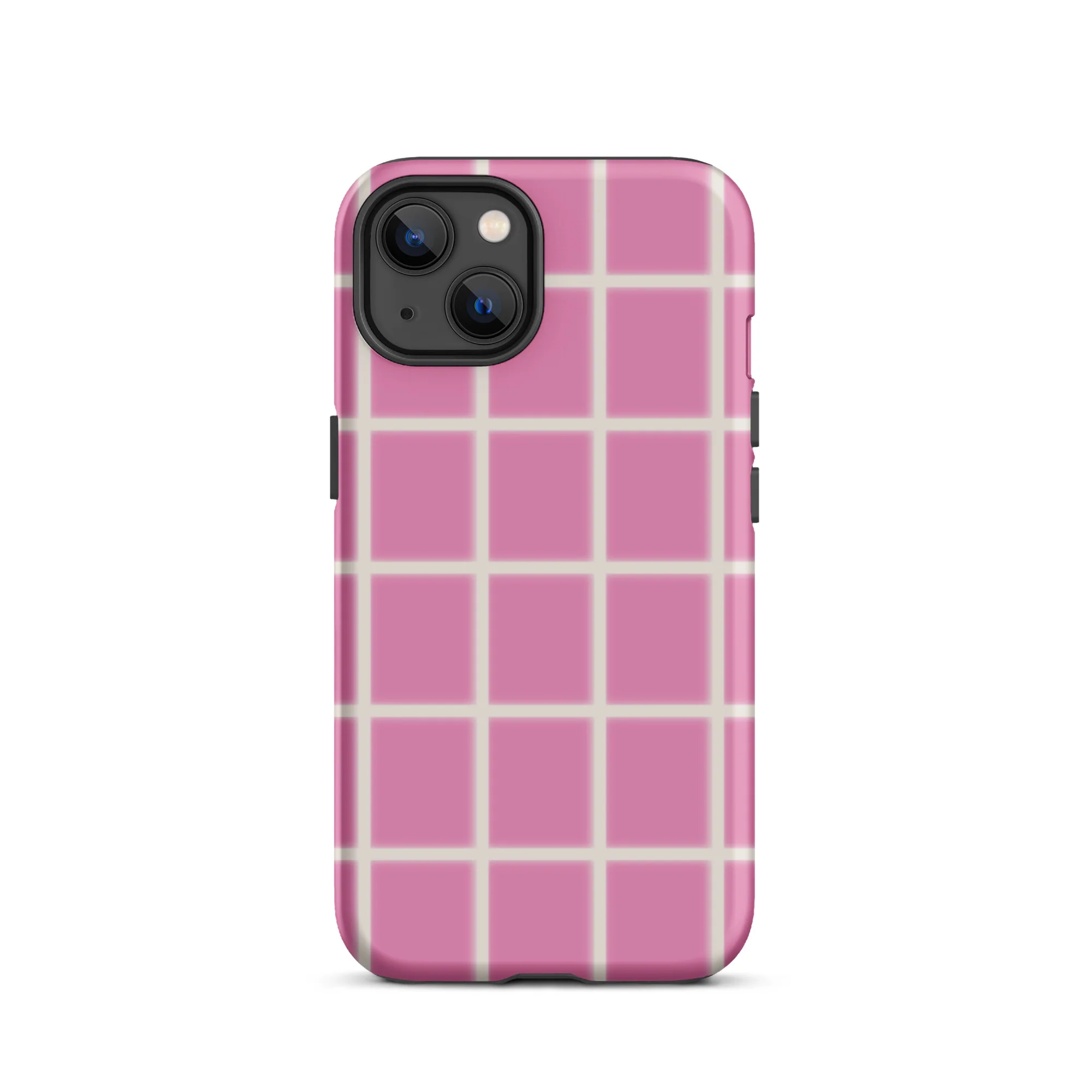 Grid iPhone® Case - Wide, Pink - Image 9