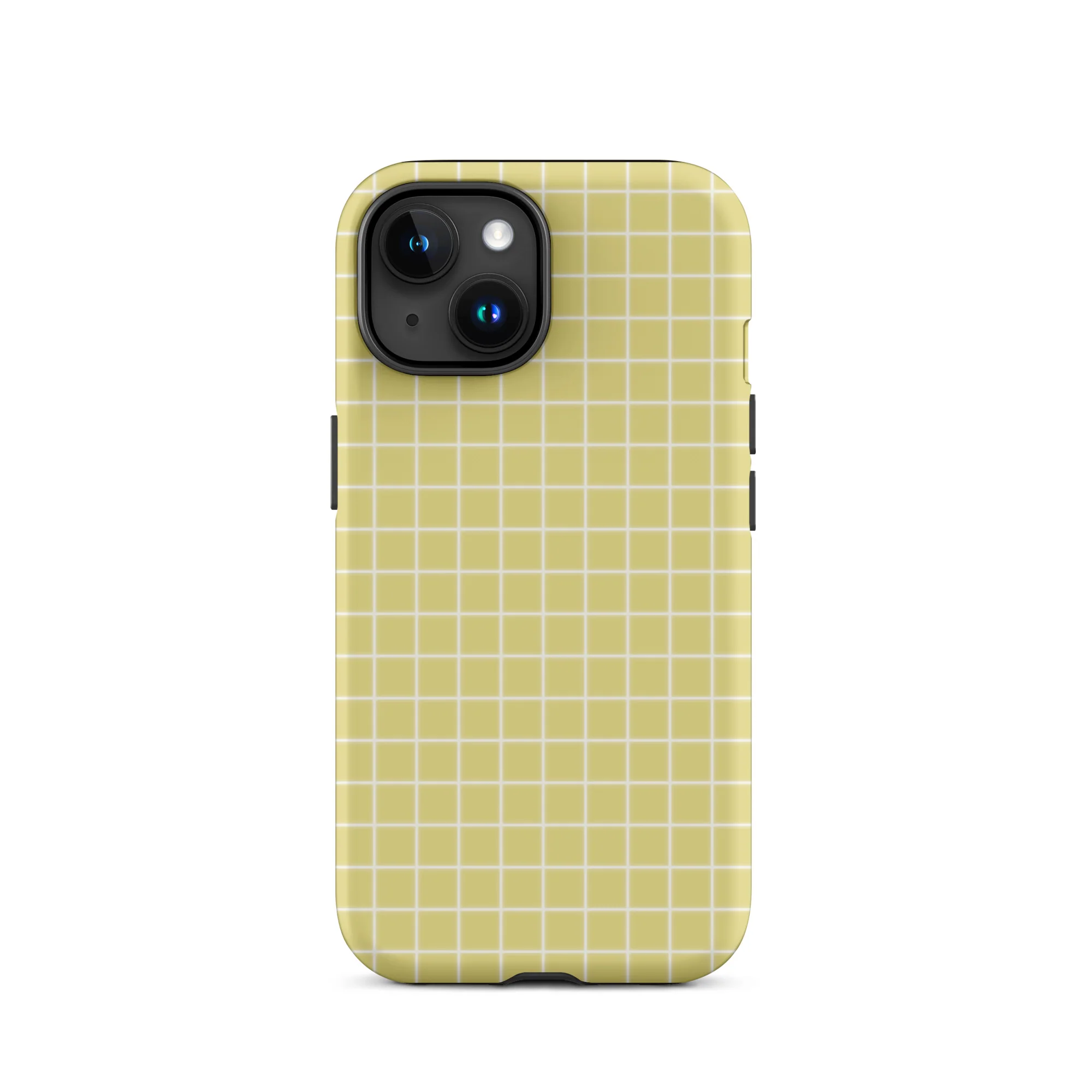 Grid iPhone® Case - Yellow - Image 16