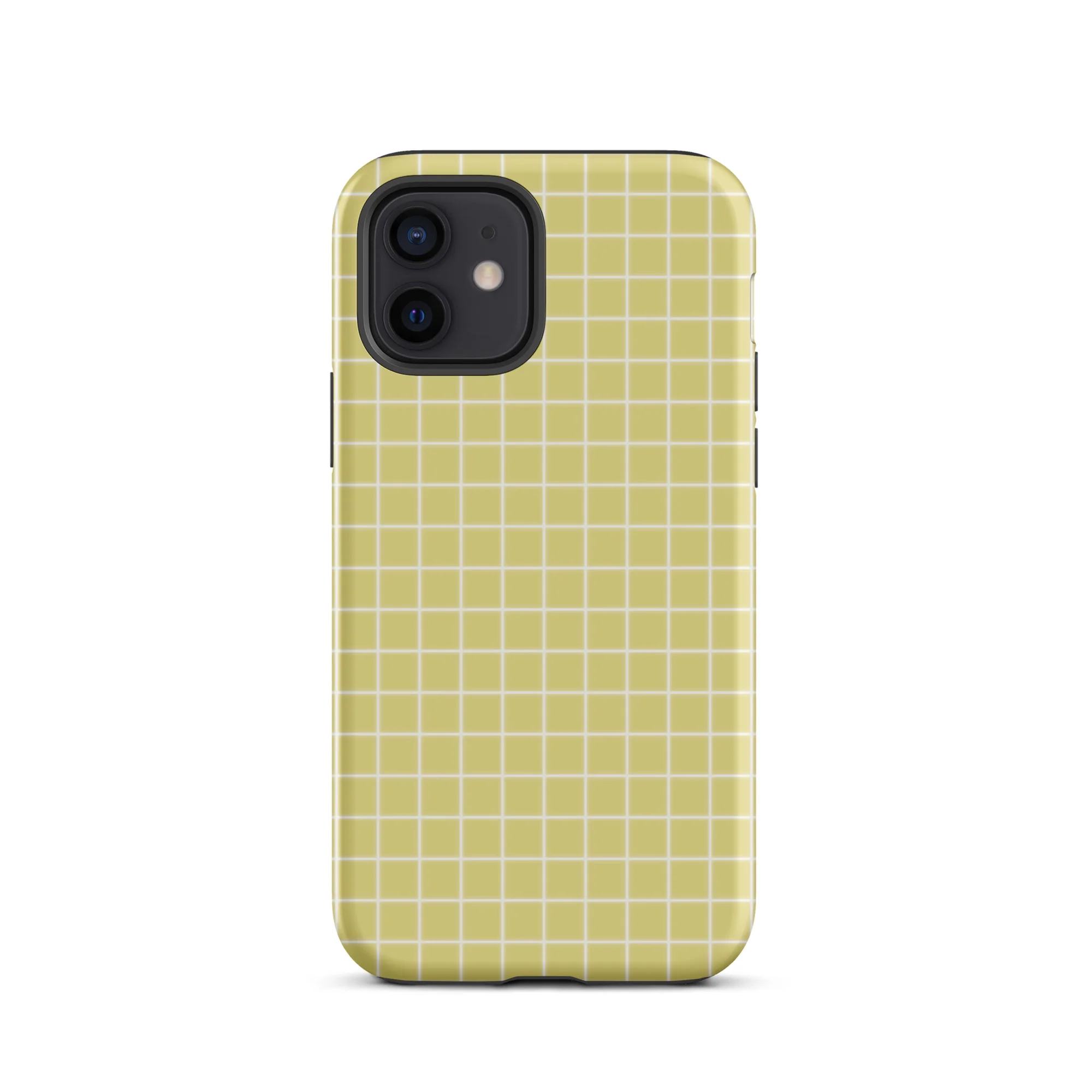Grid iPhone® Case - Yellow - Image 5