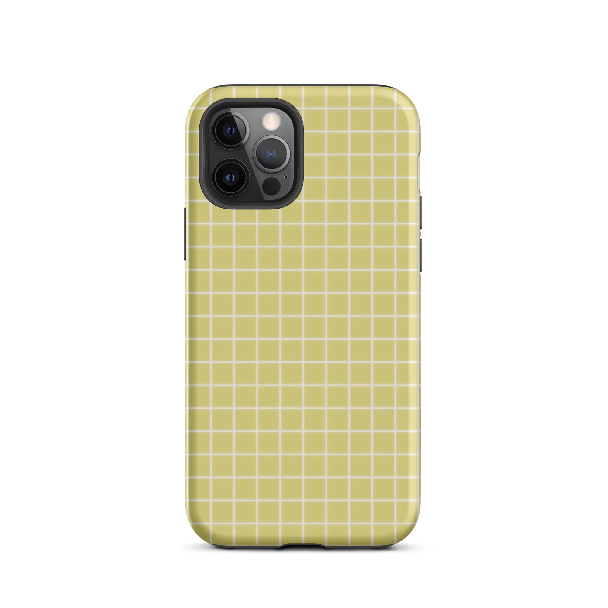Grid iPhone® Case - Yellow - Image 6
