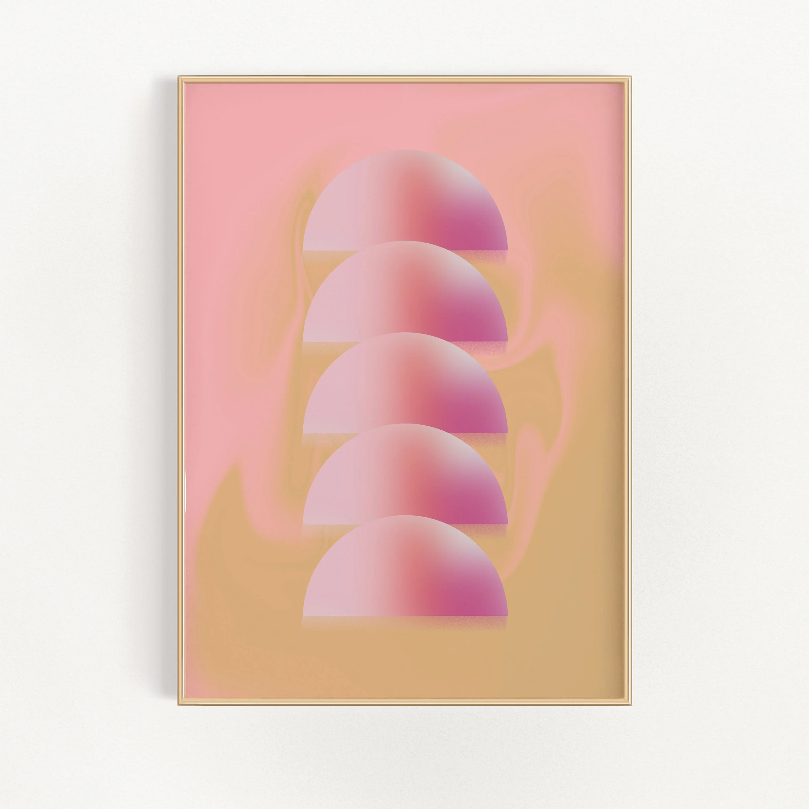 Half Spheres Wall Art