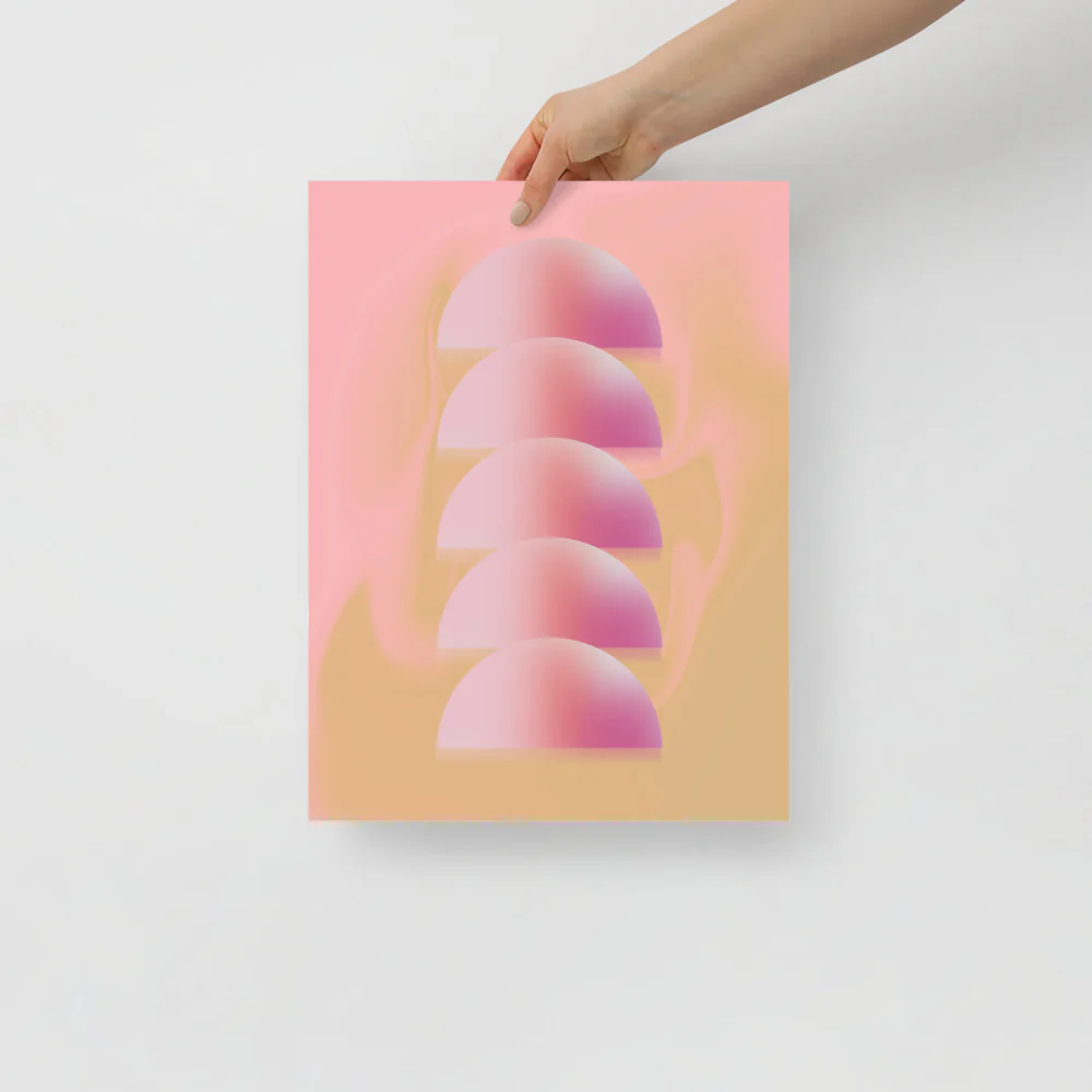Half Spheres Wall Art - Image 2
