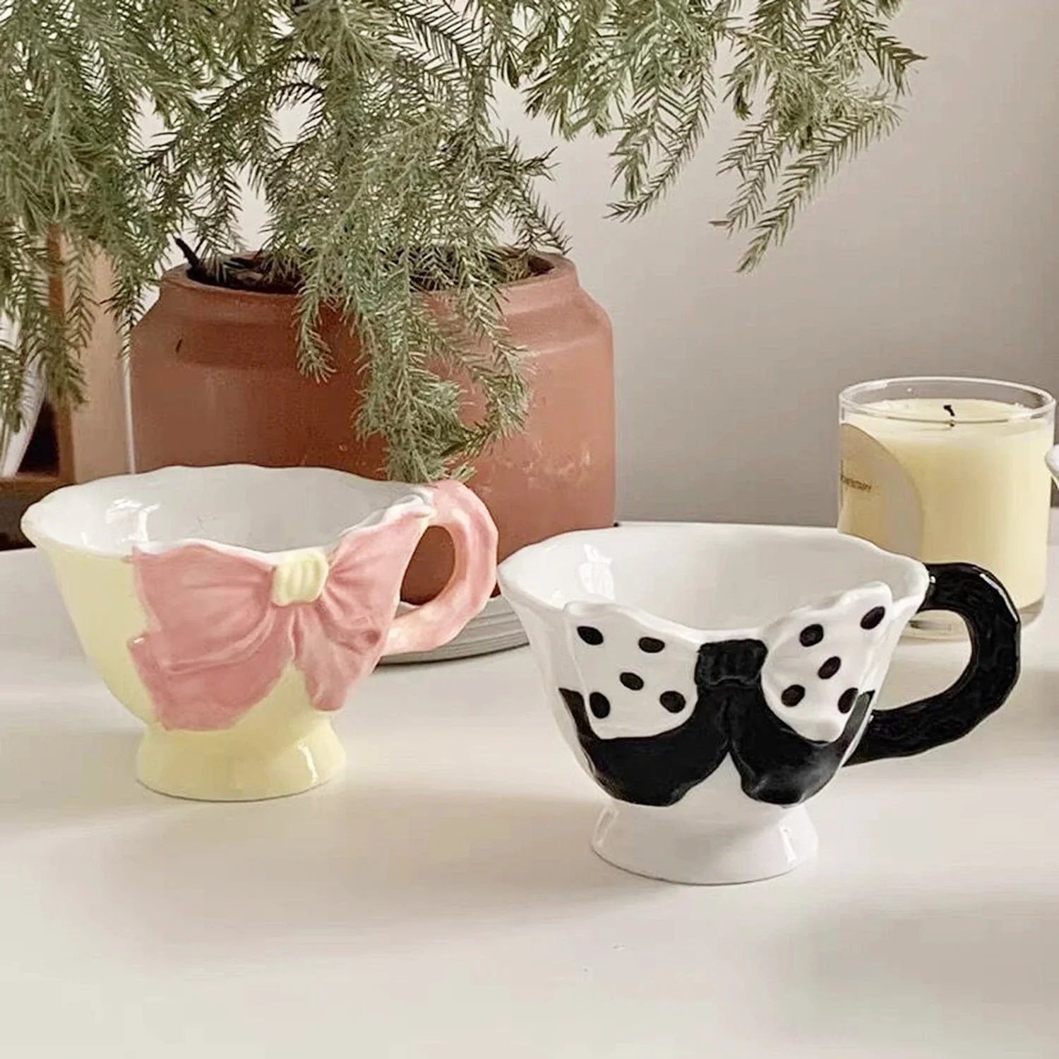 Handmade Bow Mug - Image 2