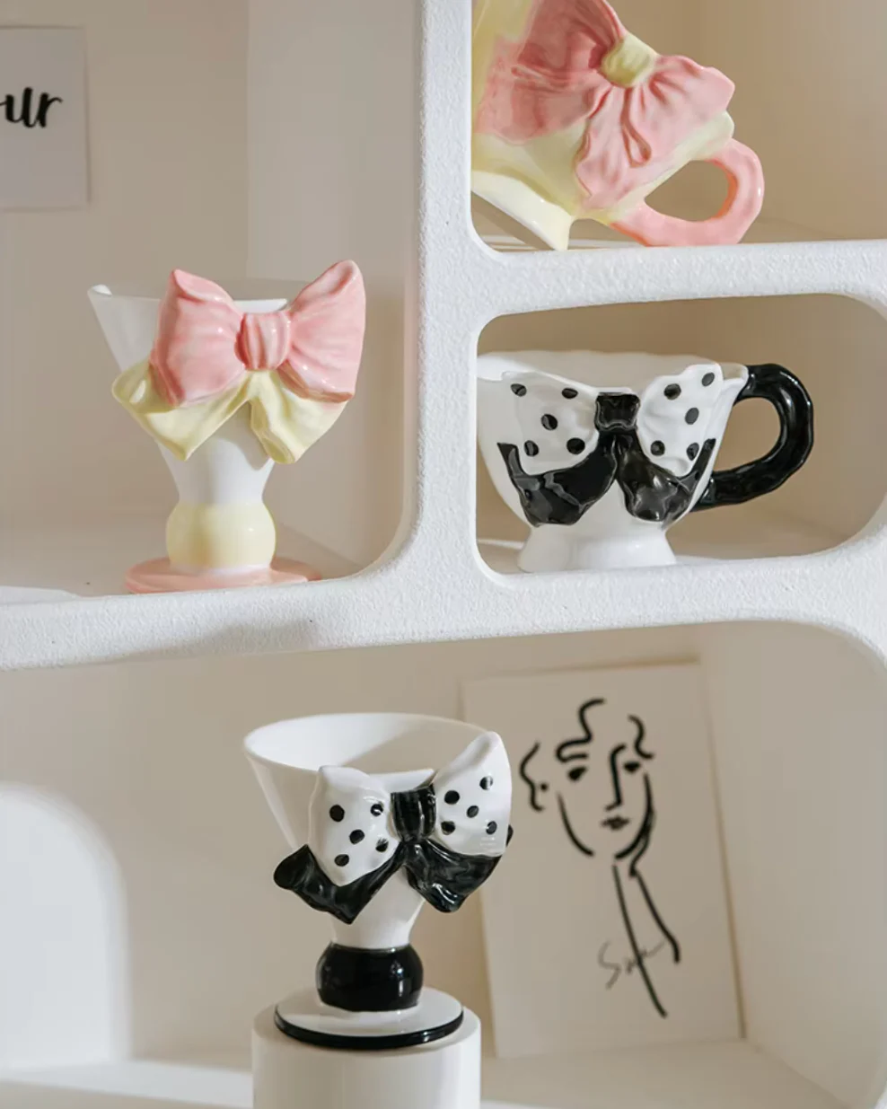Handmade Bow Mug - Image 5