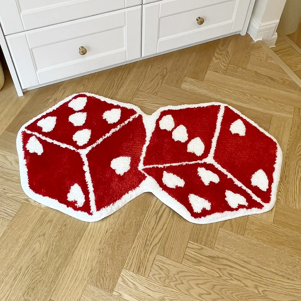 Heart Dice Rug - Image 3