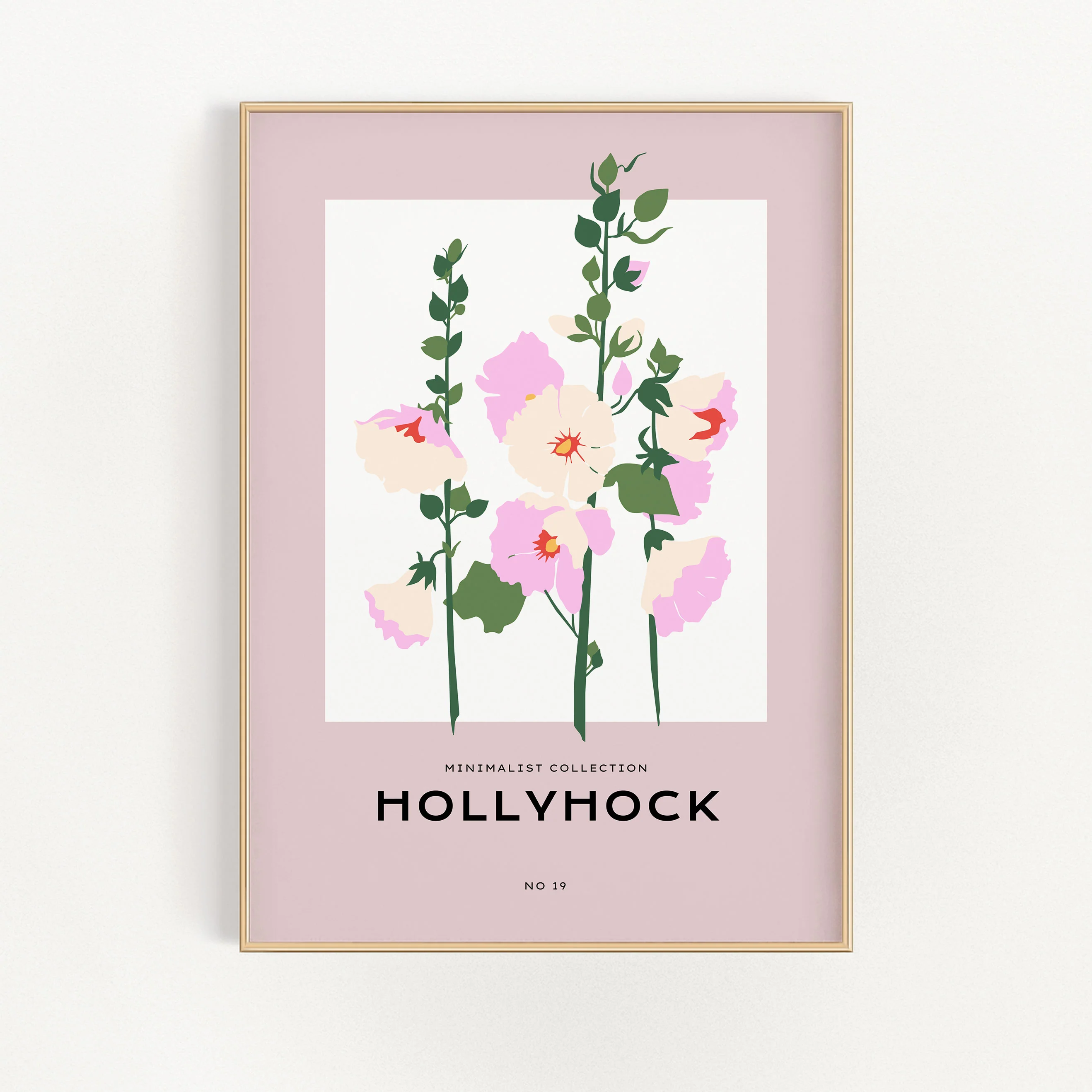 Hollyhock No. 19