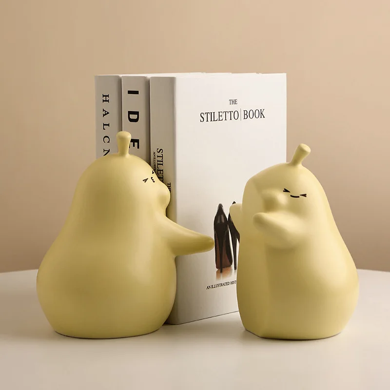 Hugging Pear Bookends - Image 3