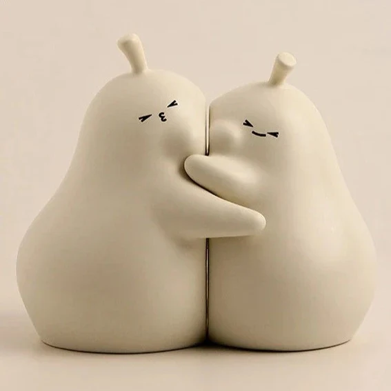 Hugging Pear Bookends - Image 5