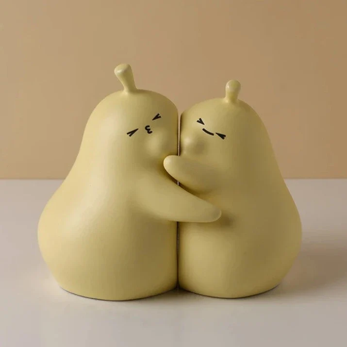 Hugging Pear Bookends - Image 6