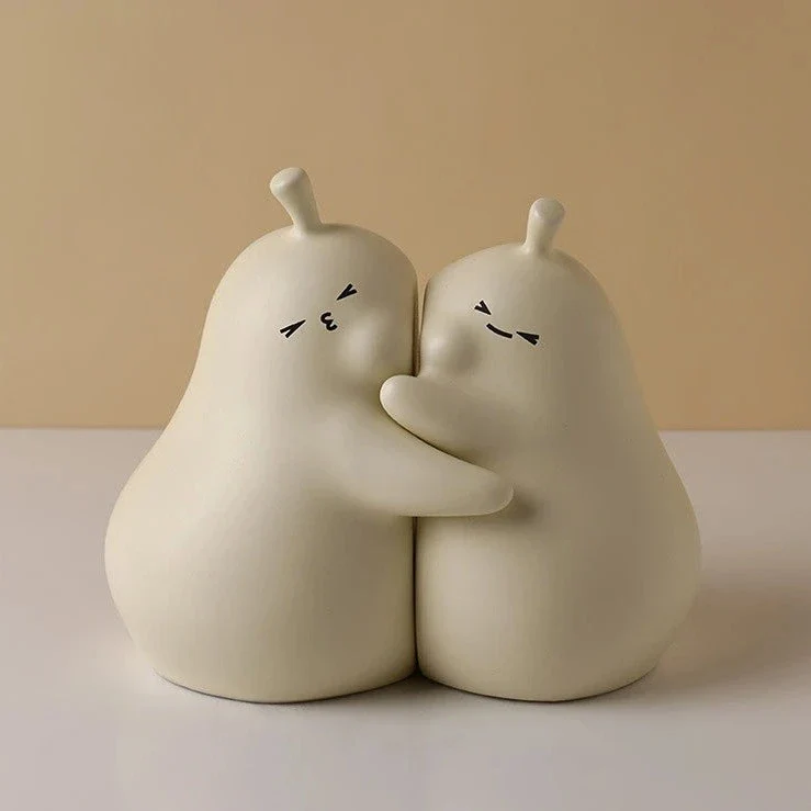 Hugging Pear Bookends - Image 7