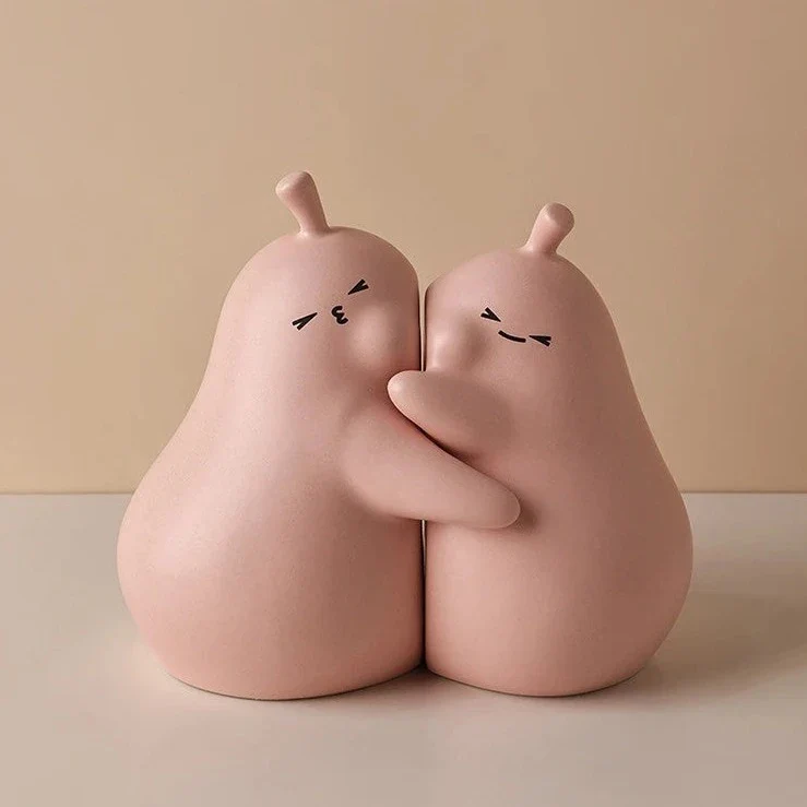 Hugging Pear Bookends - Image 9