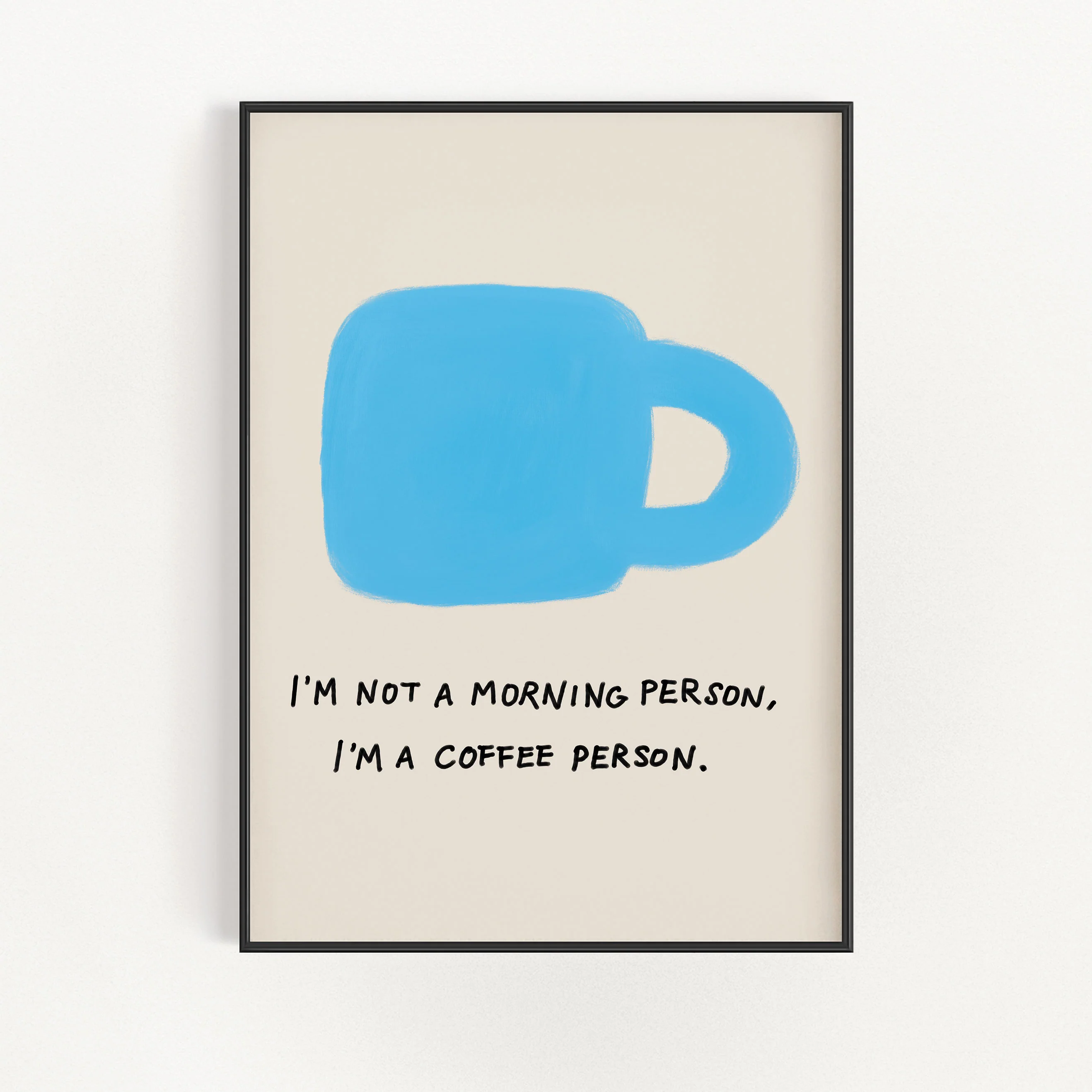 I am a coffee person