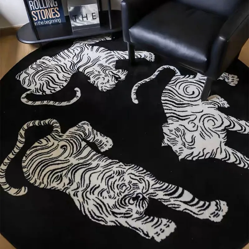 Ink Brush Tiger Rug - Image 4