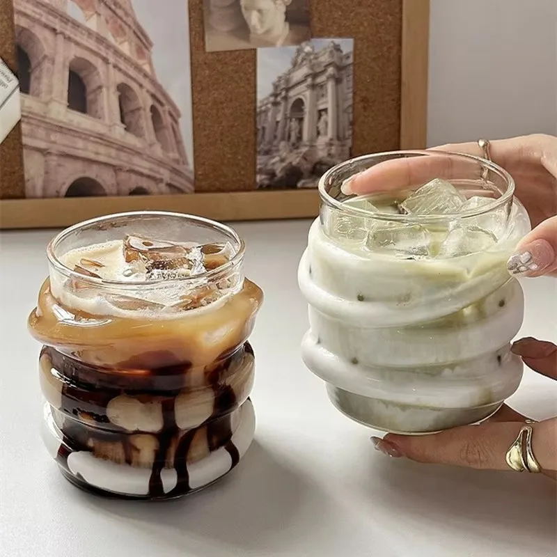 Irregular Pebble Glass Cup