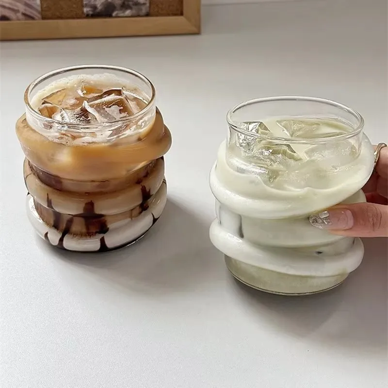 Irregular Pebble Glass Cup - Image 4