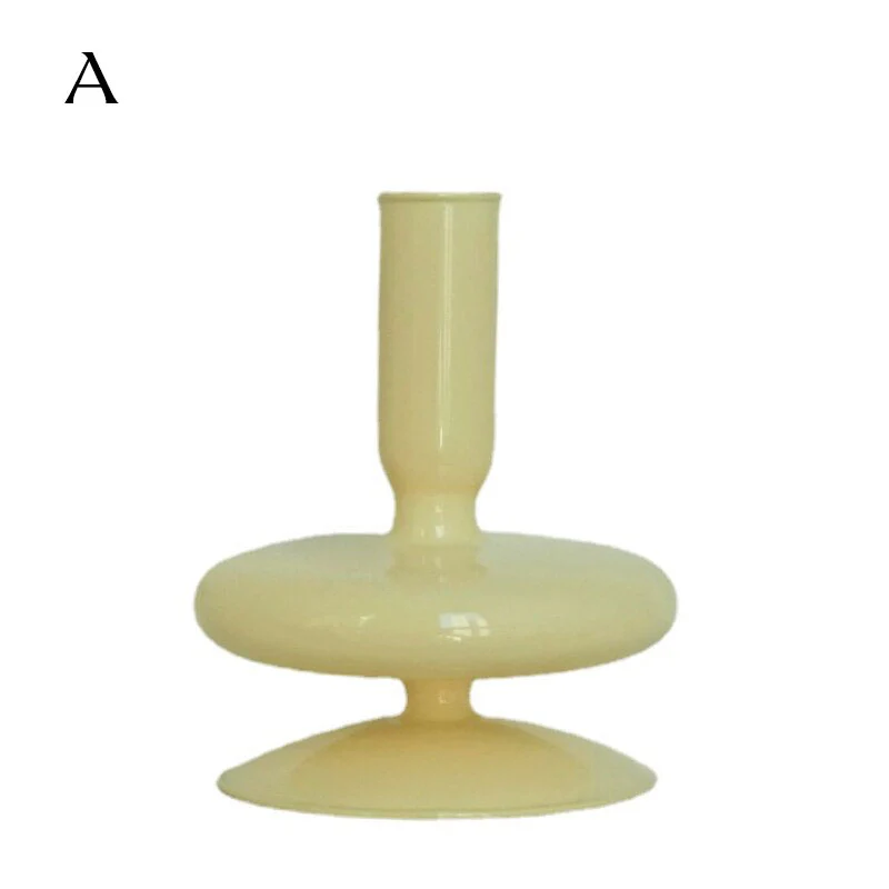 Ivory Glass Candleholder - Image 7