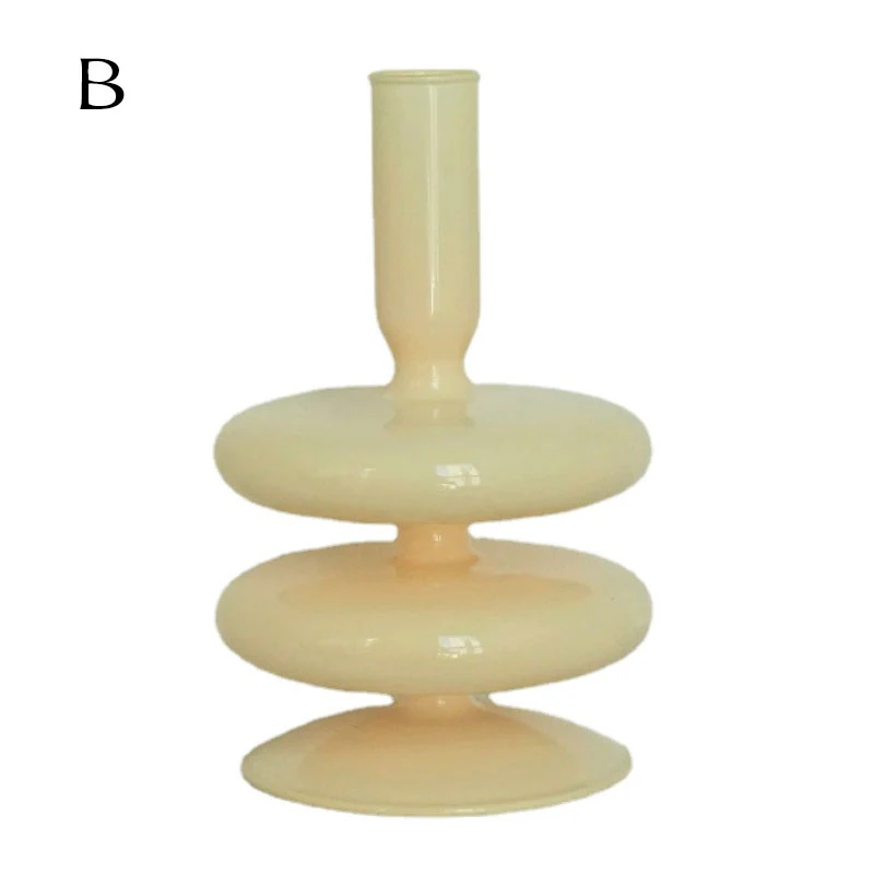 Ivory Glass Candleholder - Image 8