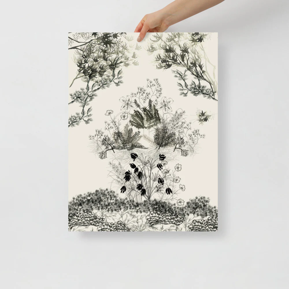 Japanese Garden Scene Wall Art - Image 5