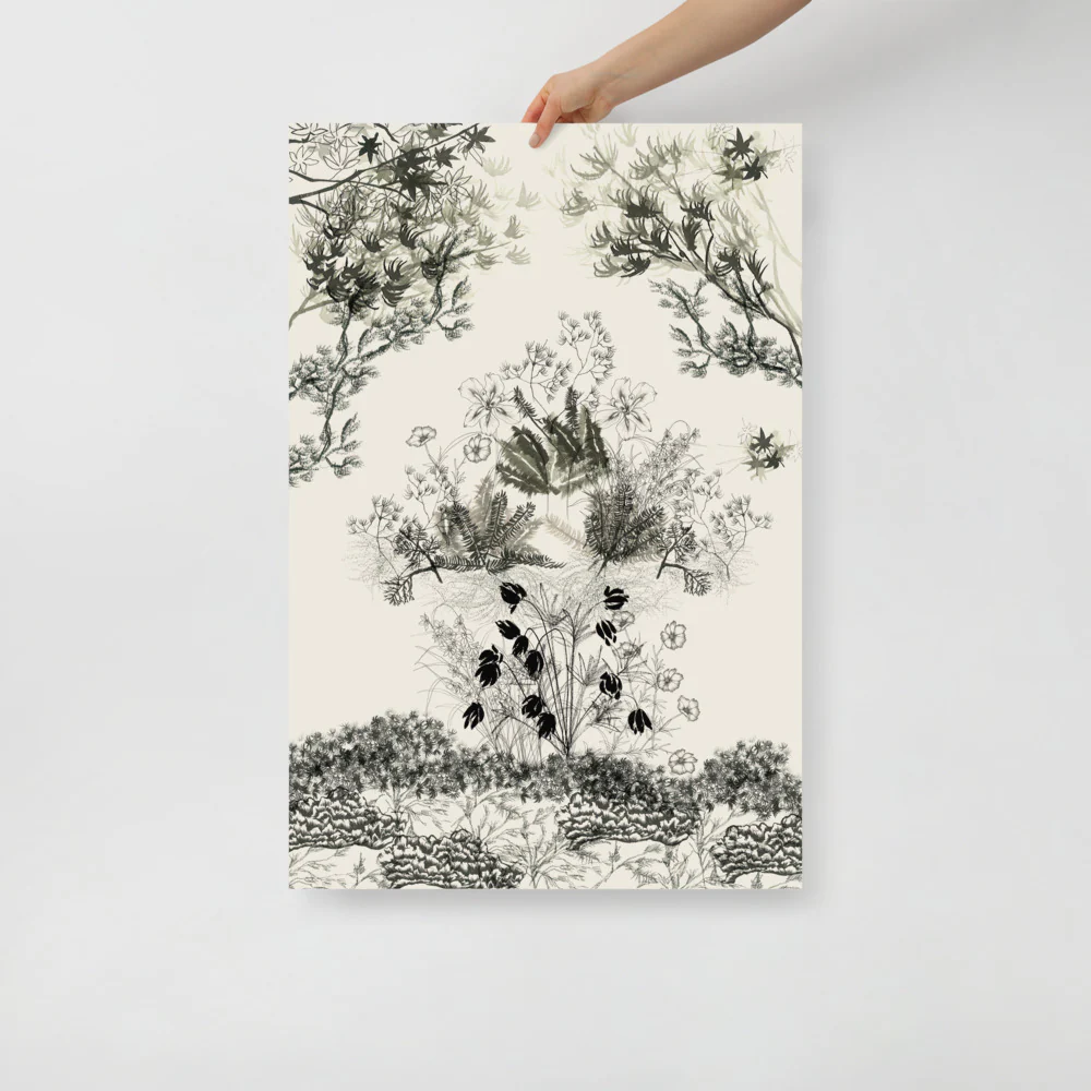 Japanese Garden Scene Wall Art - Image 6
