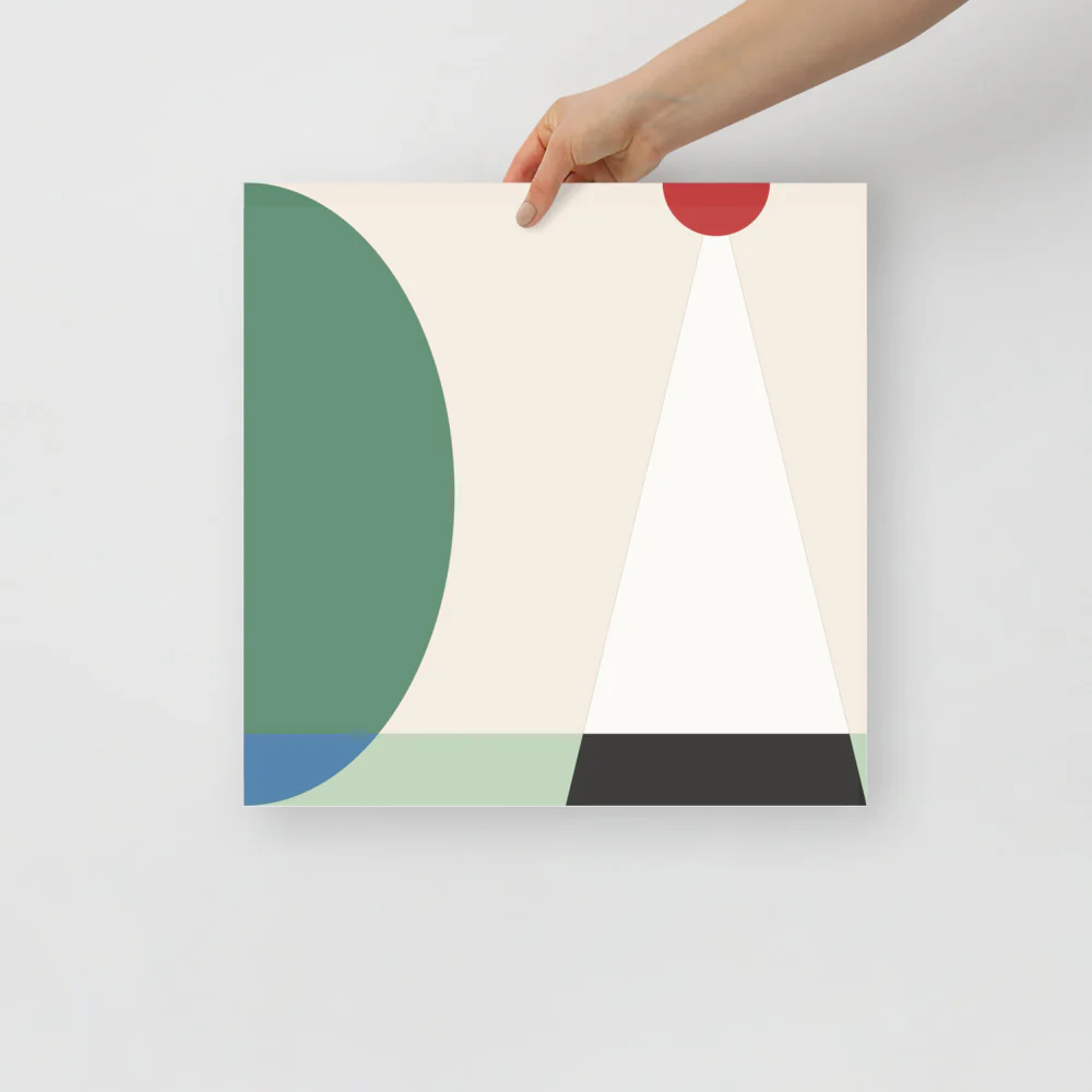 Japanese Scene Abstract Wall Art