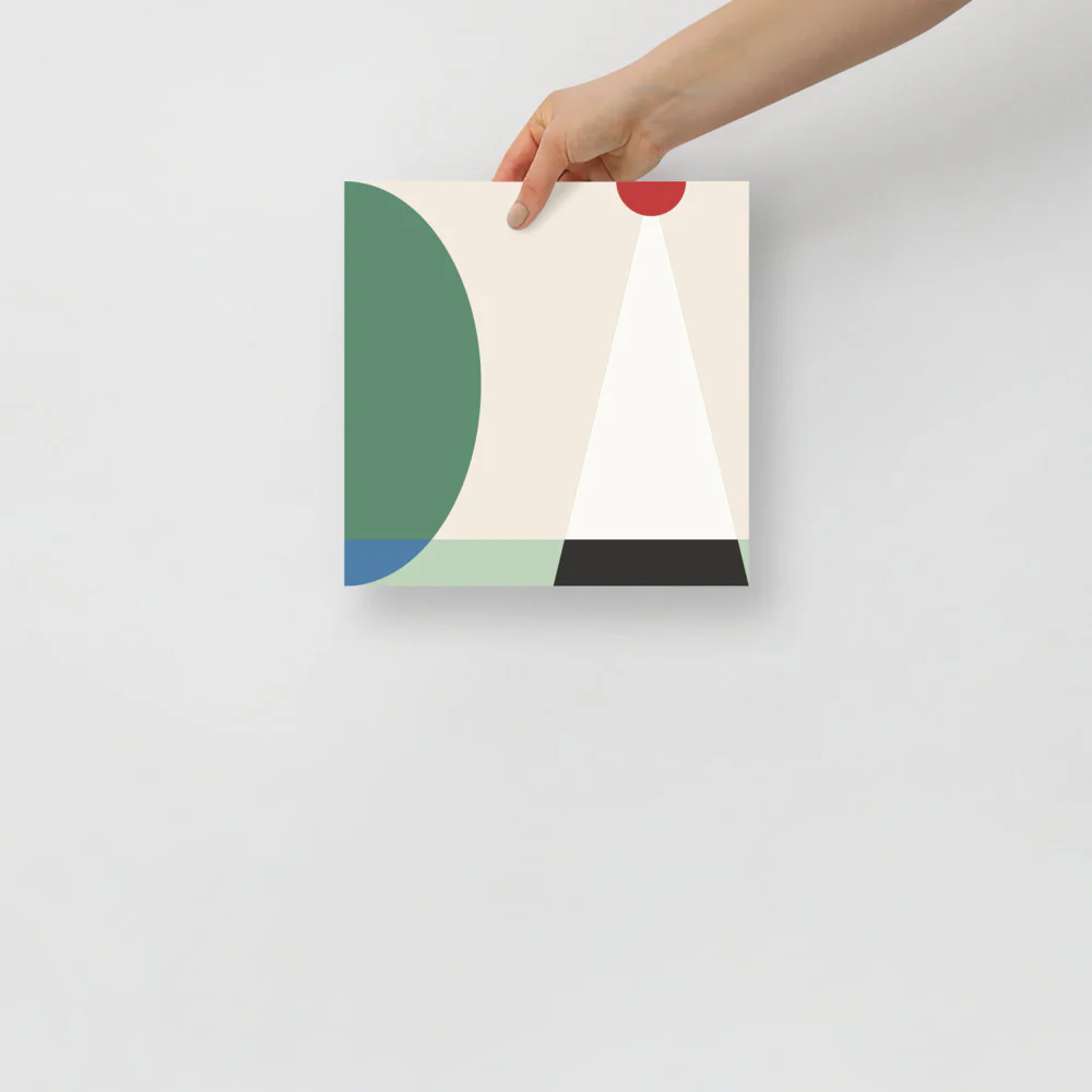 Japanese Scene Abstract Wall Art - Image 2