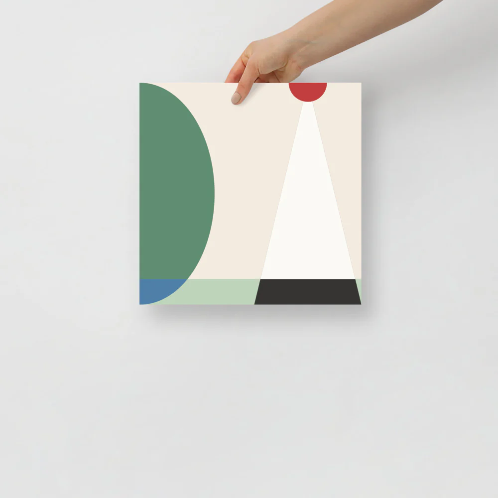 Japanese Scene Abstract Wall Art - Image 3