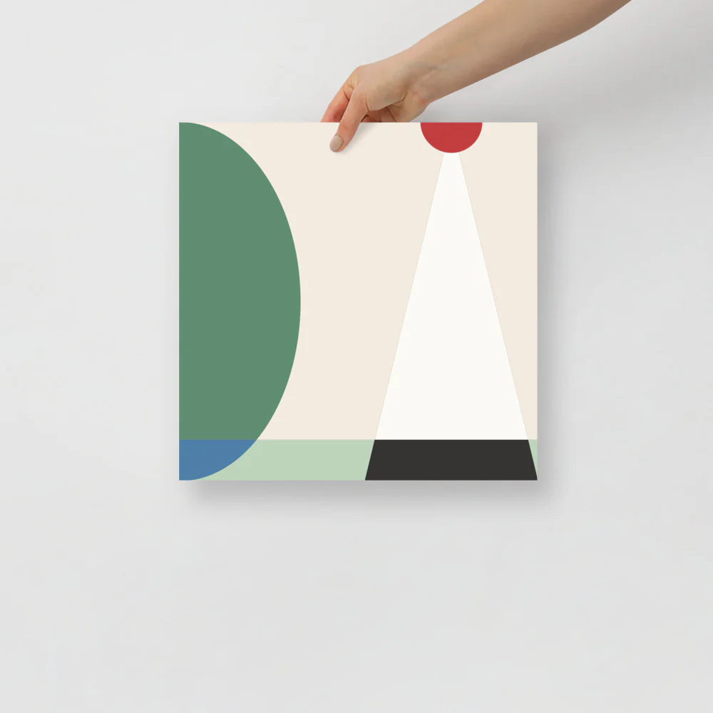 Japanese Scene Abstract Wall Art - Image 4