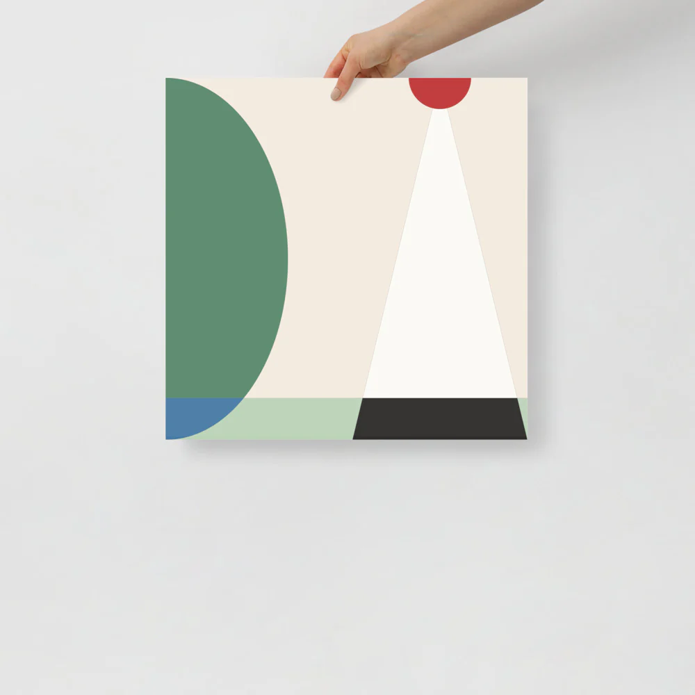Japanese Scene Abstract Wall Art - Image 5