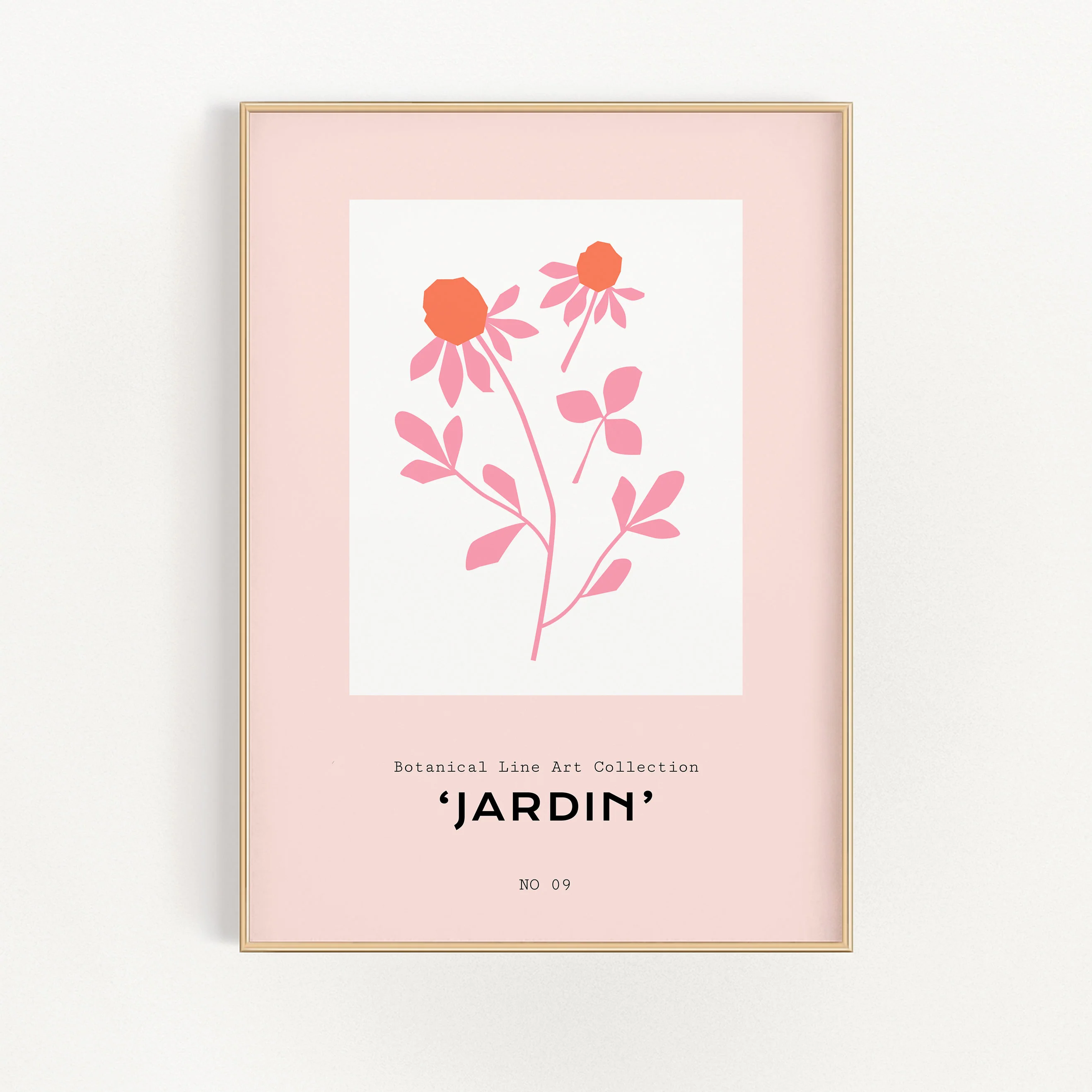Jardin - Pink Flowers