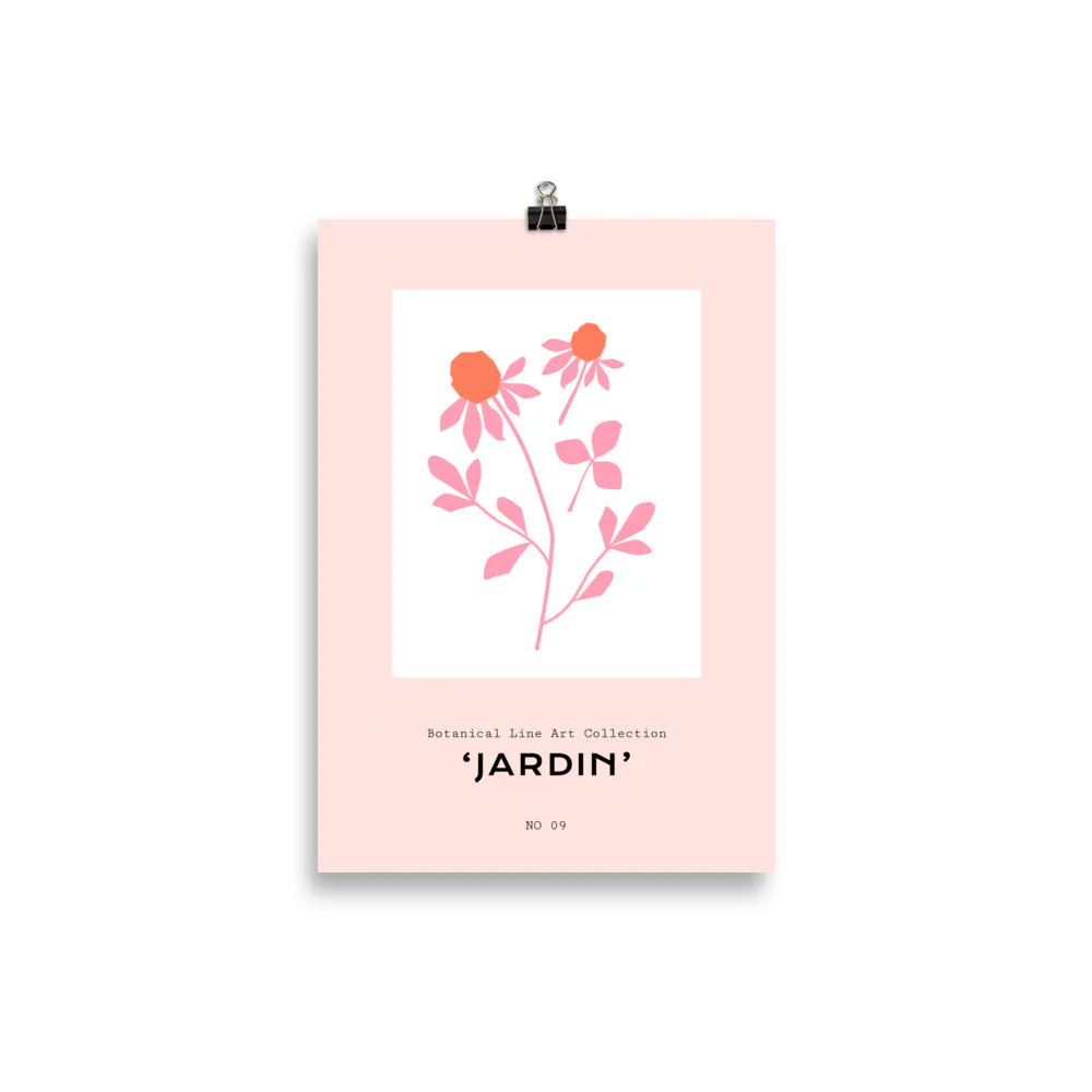 Jardin - Pink Flowers - Image 2