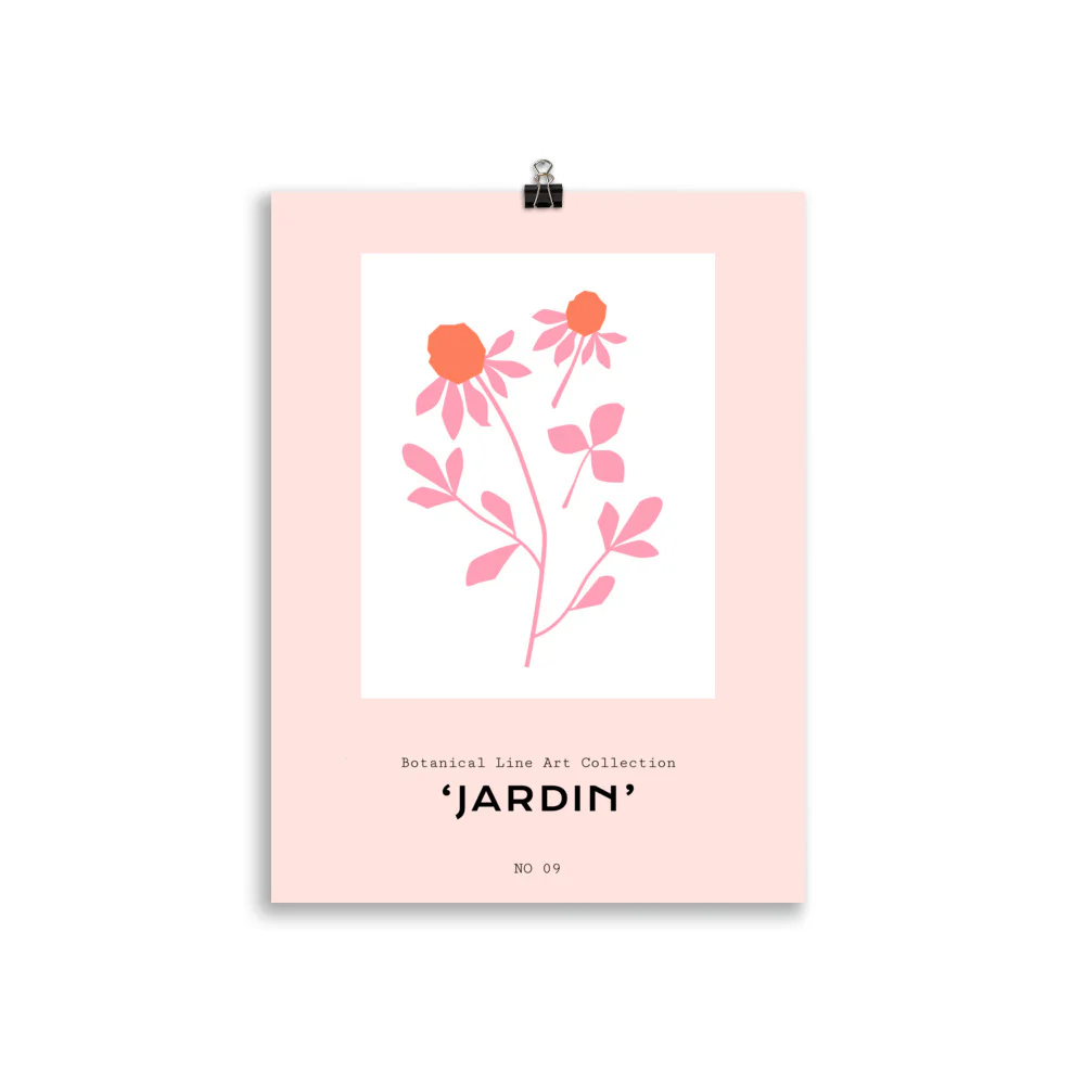 Jardin - Pink Flowers - Image 3