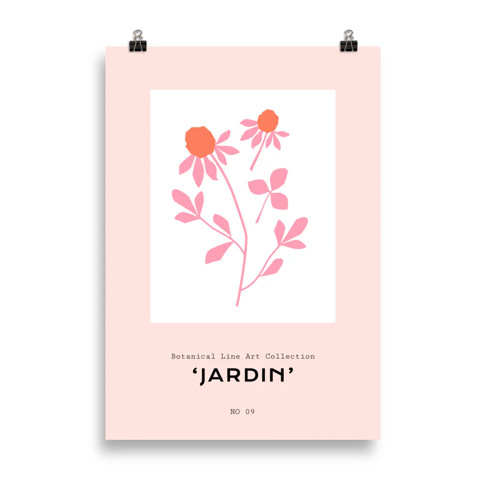 Jardin - Pink Flowers - Image 6
